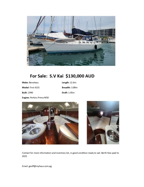 Boat for Sale - Kai