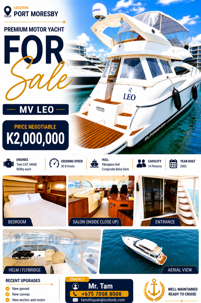 MV LEO – Premium Motor Yacht
